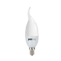 Лампа светодиодная PLED-SP CA37 9Вт свеча на ветру 5000К холод. бел. E14 820лм 175-265В | Код. 2859549A | JazzWay